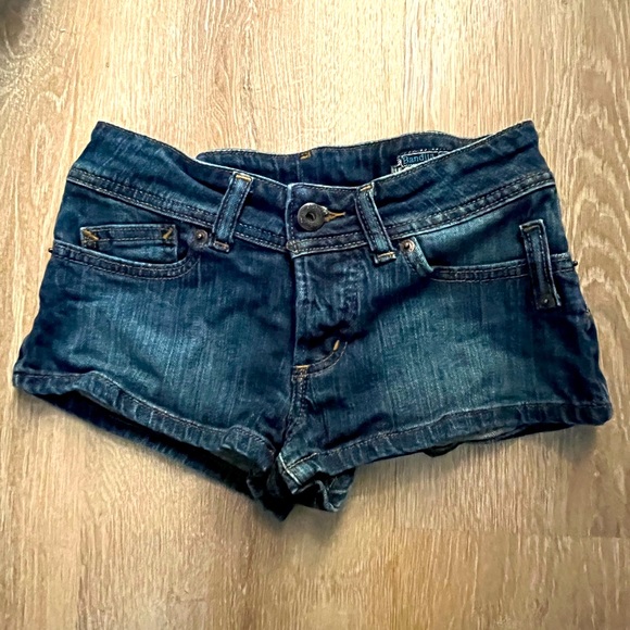 Volcom Bandita Jean Shorts Size 0 - Picture 2 of 7